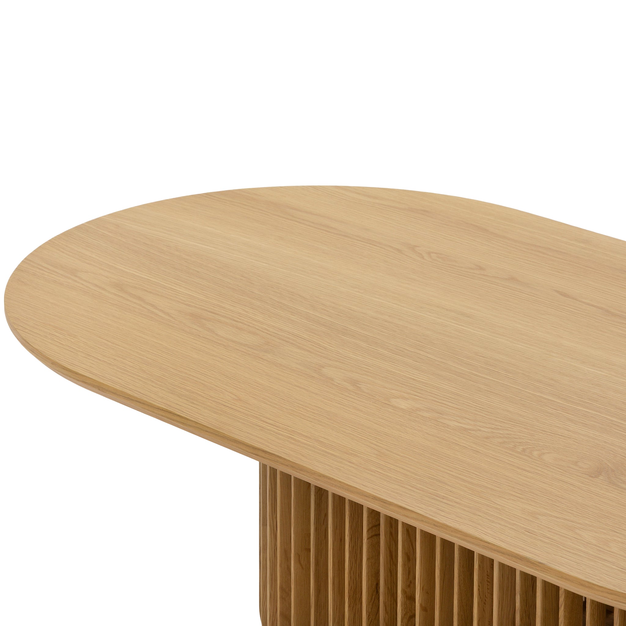 1.3m Oval Coffee Table - Natural - image 4