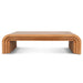 Showcasing Morelo 1.4m Elm Coffee Table - Natural CF10895-NI Coffee Table by Calibre Furniturs
