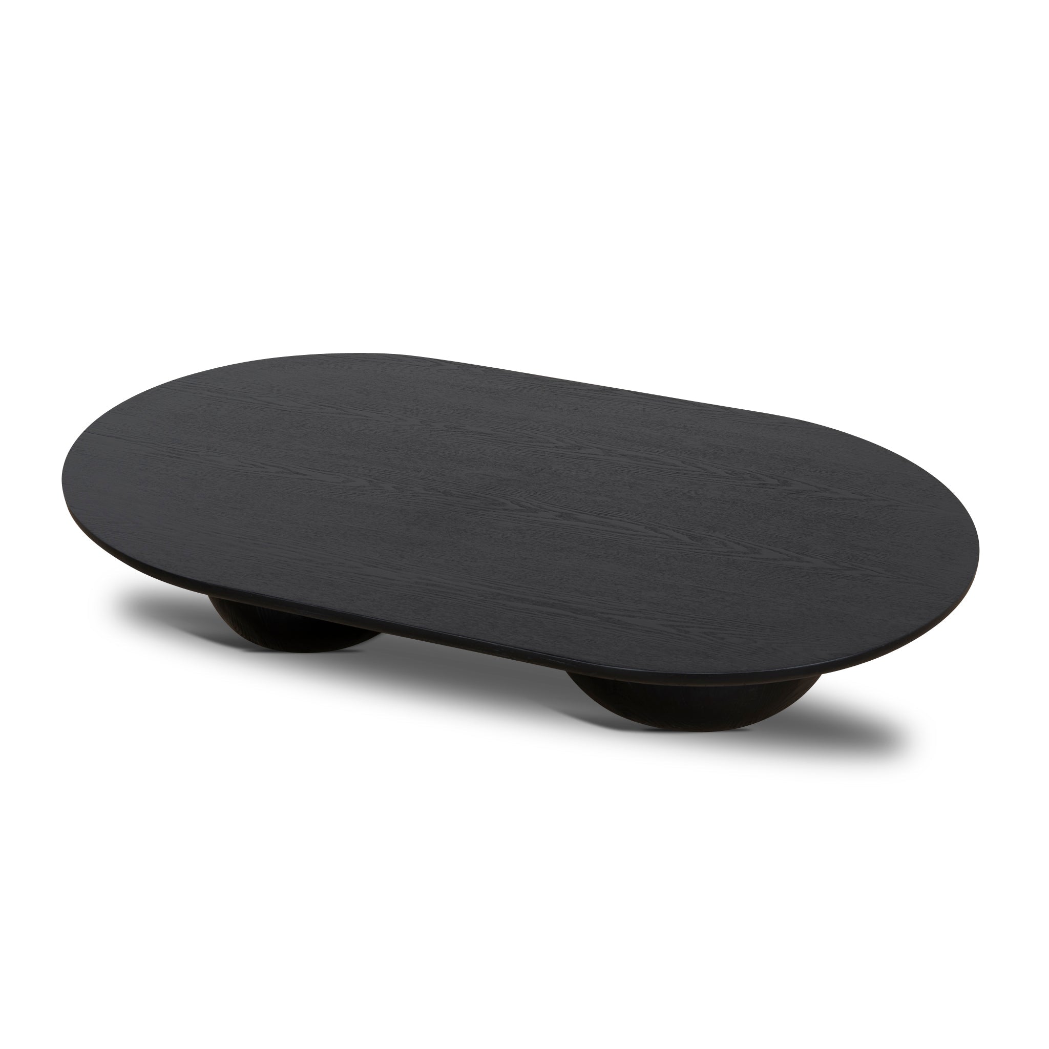 CCF10899-NI 1.3m Elm Coffee Table - Full Black