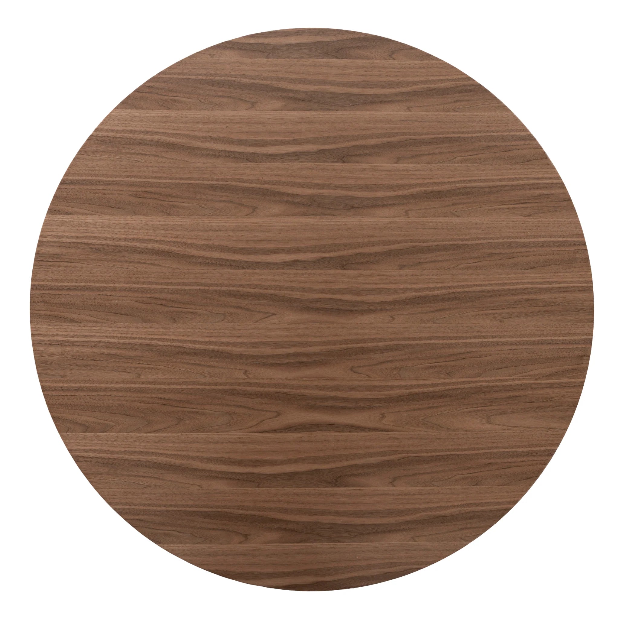 Canasora 1.1m Round Coffee Table - Walnut