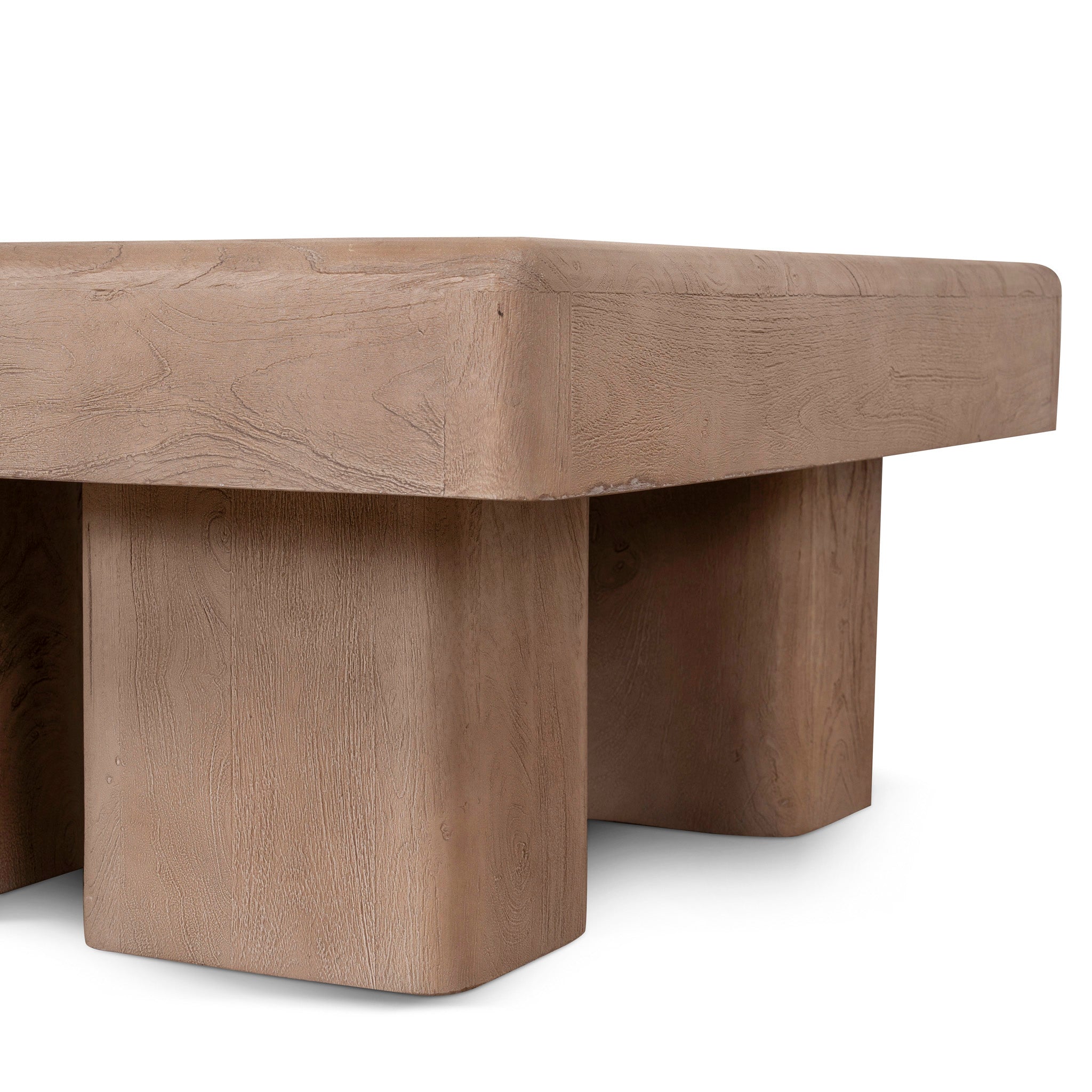 CCF12030-RB 80cm Coffee Table - Natural
