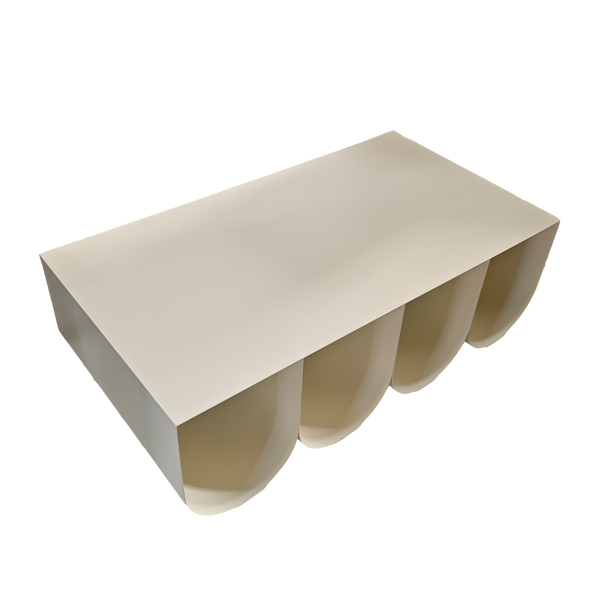 CCF12092-BC 1.1cm Coffee Table - Ivory White