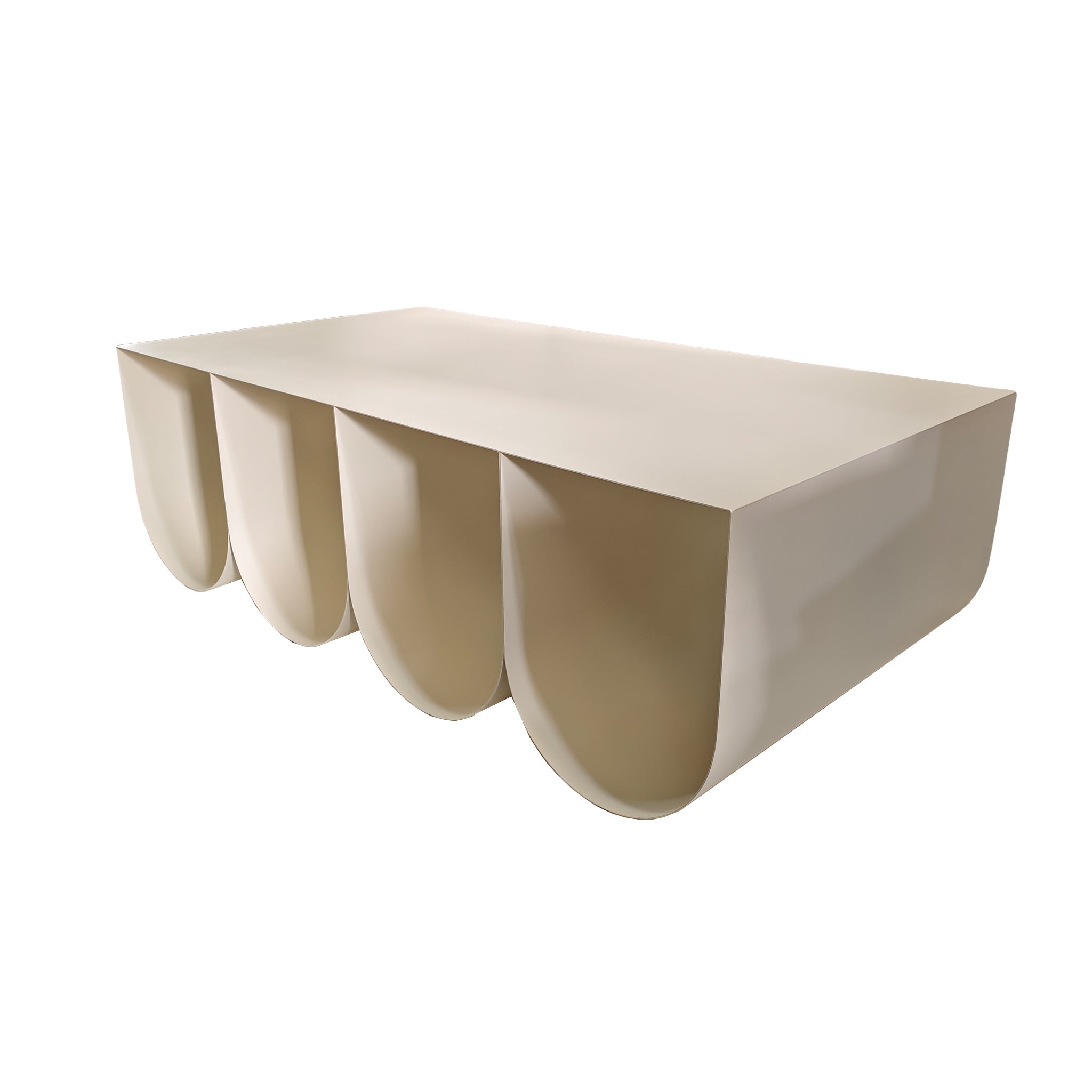 CCF12092-BC 1.1cm Coffee Table - Ivory White