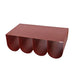 1.1cm Coffee Table - Burgundy Red - image 3