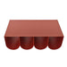 1.1cm Coffee Table - Burgundy Red - image 2
