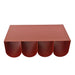 1.1cm Coffee Table - Burgundy Red - image 5