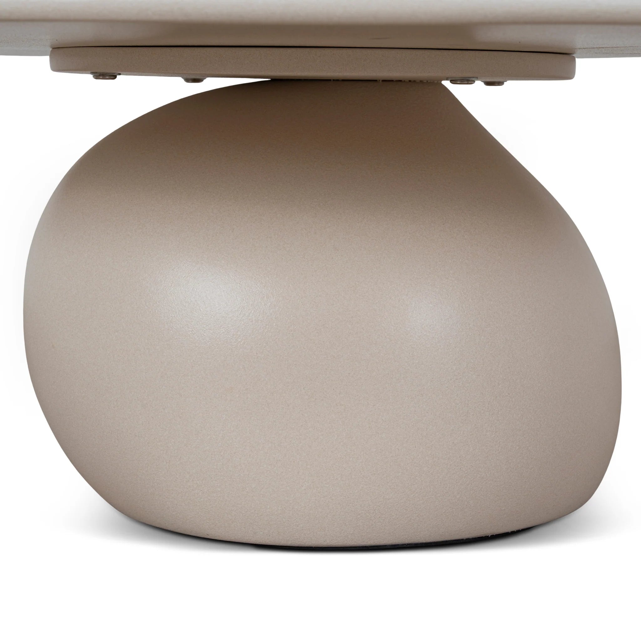 Penara 100cm Coffee Table - Ivory Beige