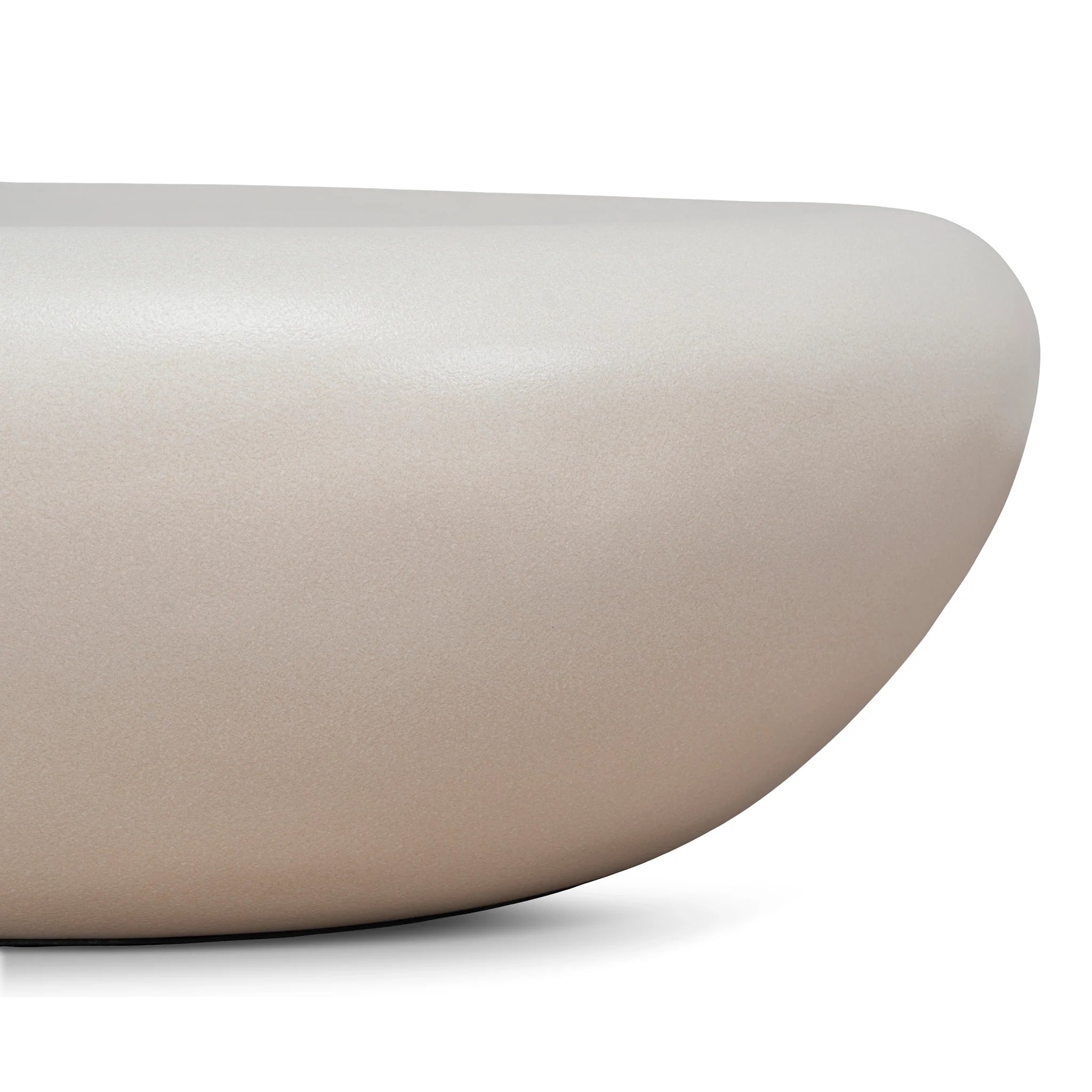 Kanoma Nested Coffee Table - Ivory Beige