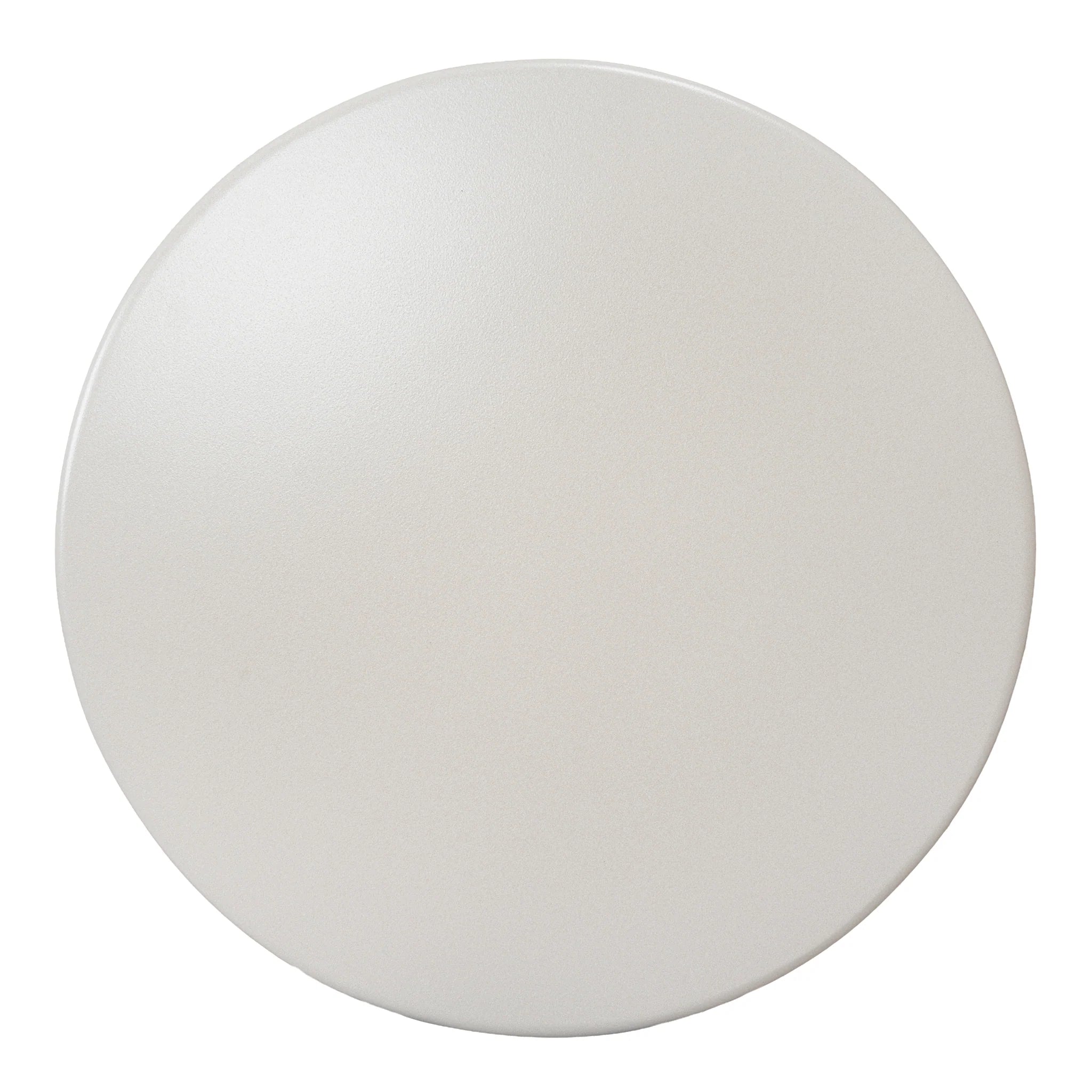 Ritama 80cm Round Coffee Table - Ivory Beige