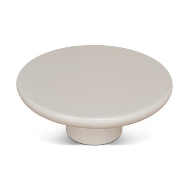 Showcasing Ritama 80cm Round Coffee Table - Ivory Beige CF12104-NY Coffee Table by Calibre Furniturs