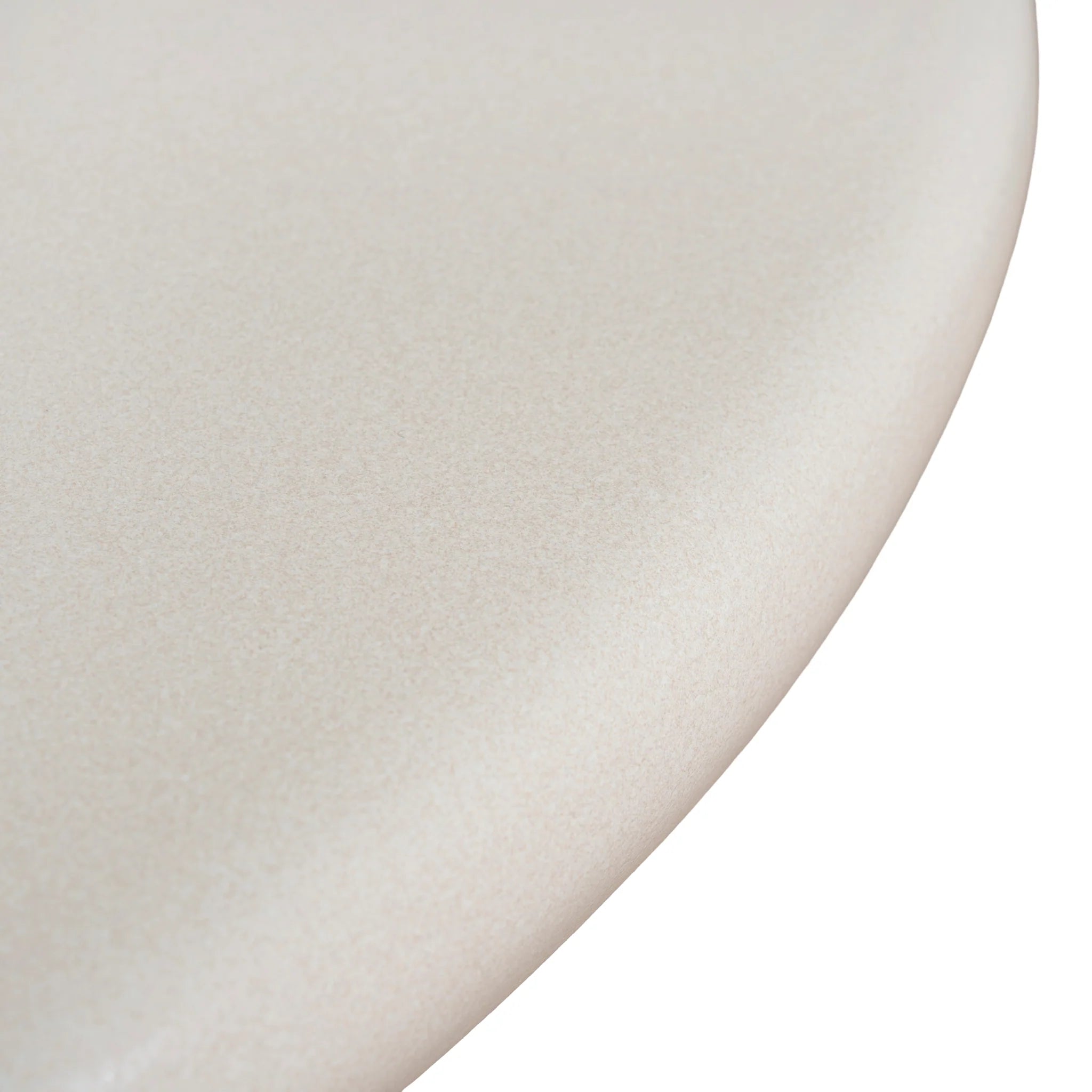 Ritama 80cm Round Coffee Table - Ivory Beige