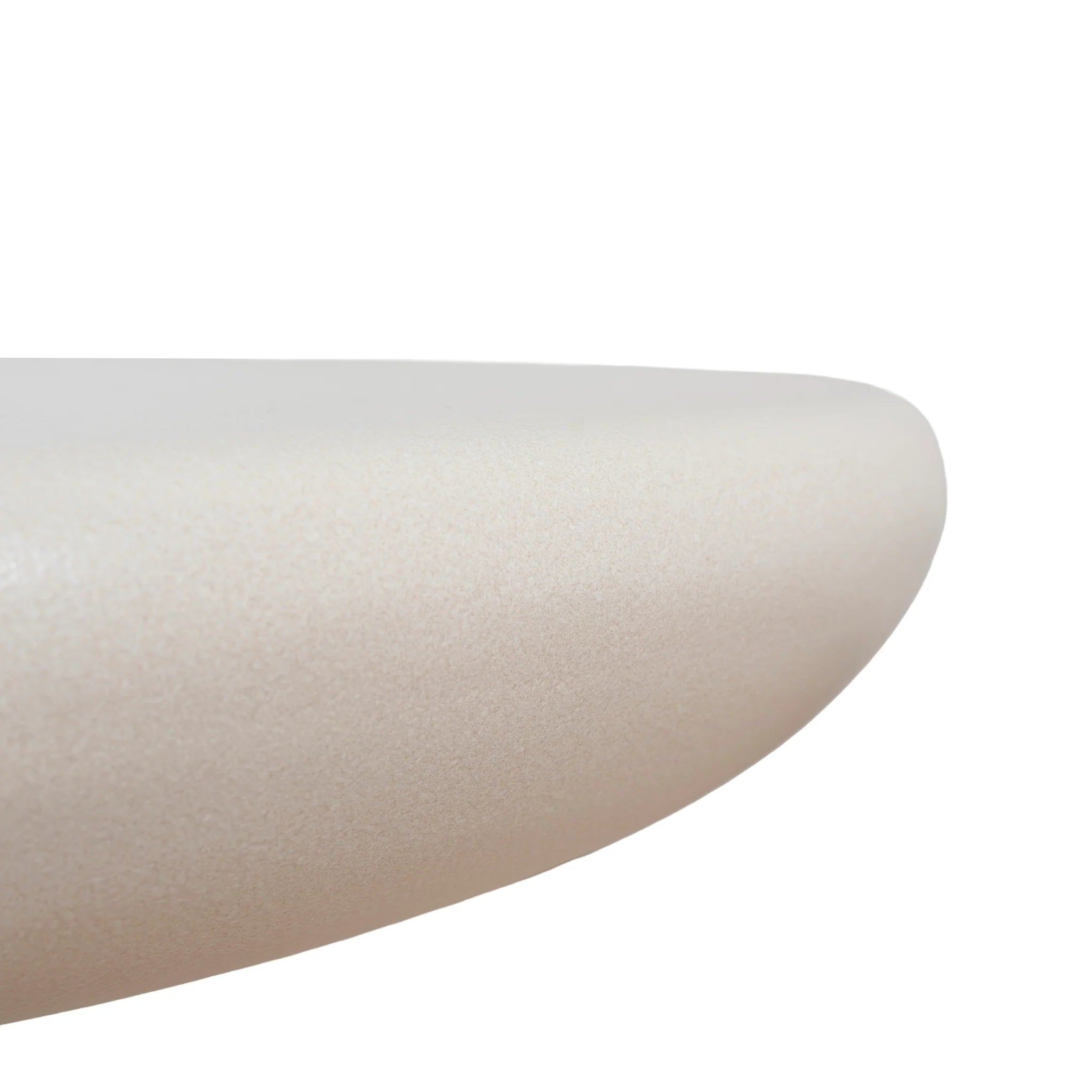 Ritama 80cm Round Coffee Table - Ivory Beige