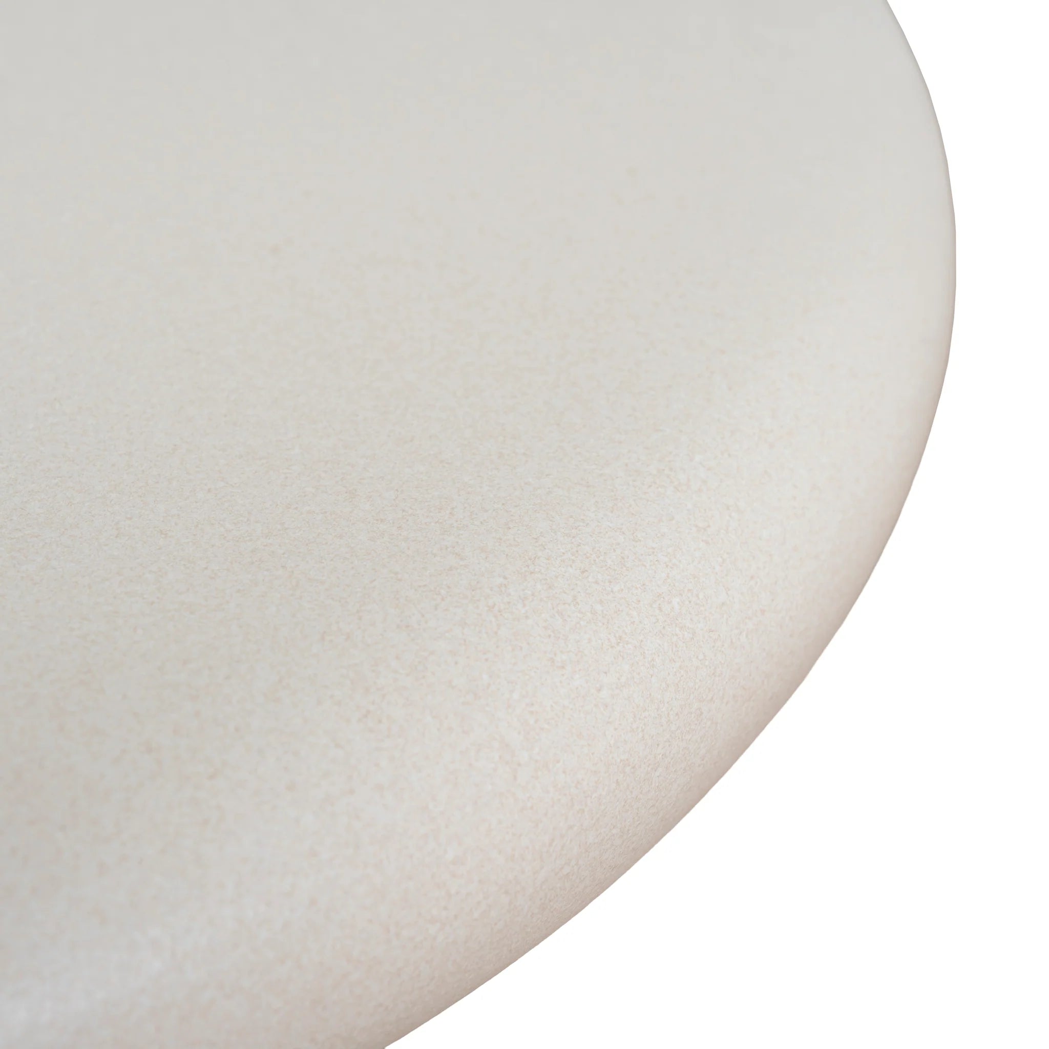 Benosa 60cm Side Table - Ivory Beige