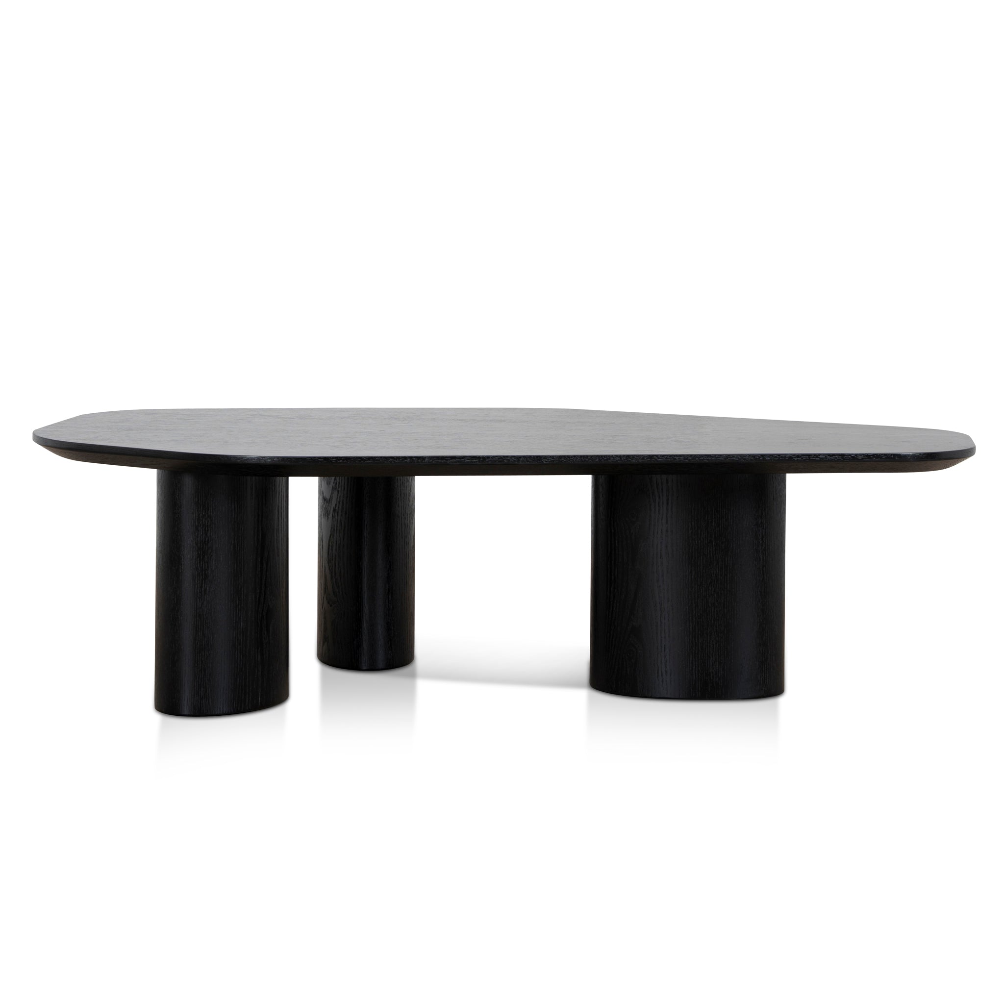 CCF12126-CI 1.09m Freeform Coffee Table - Full Black