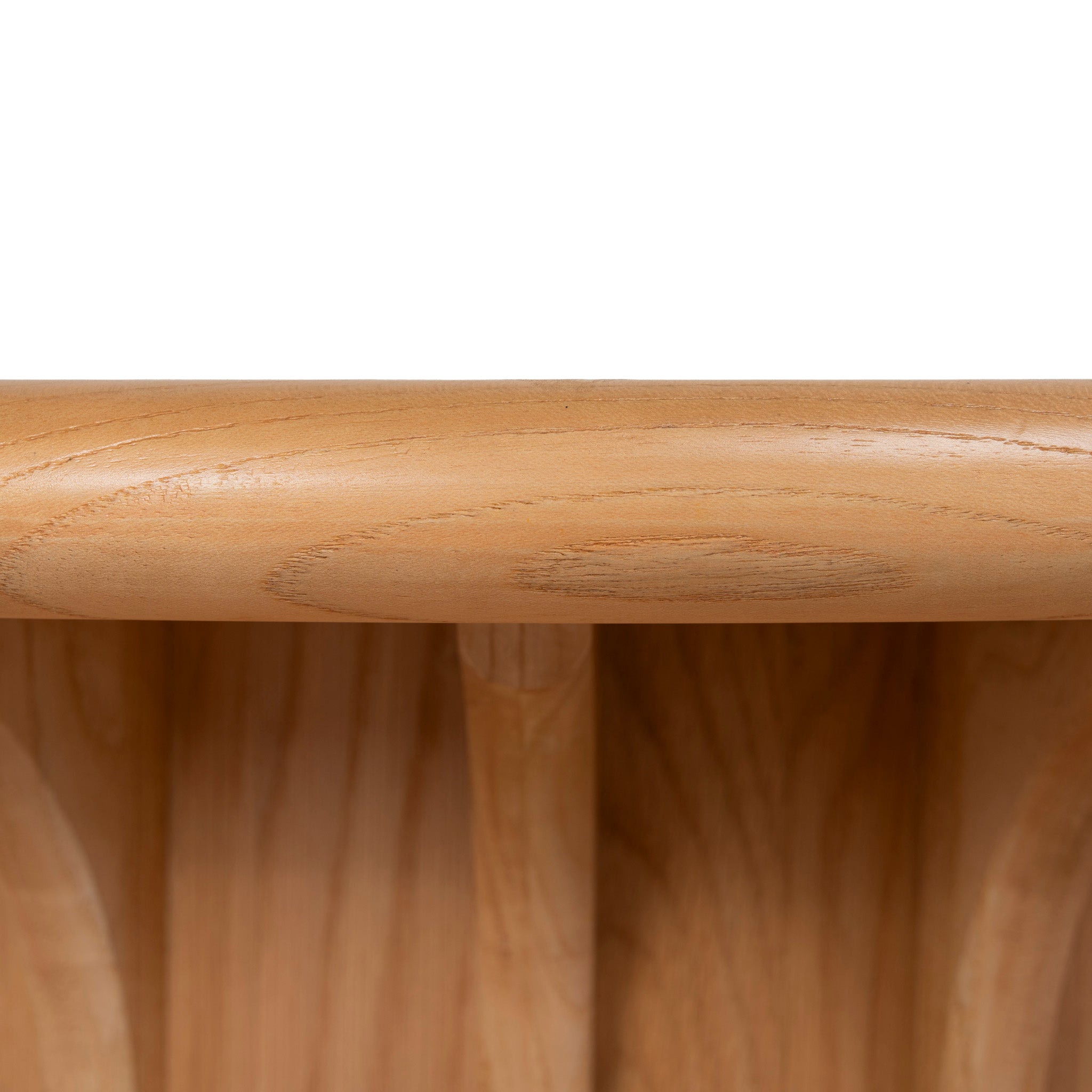 90cm Round Coffee Table - Natural