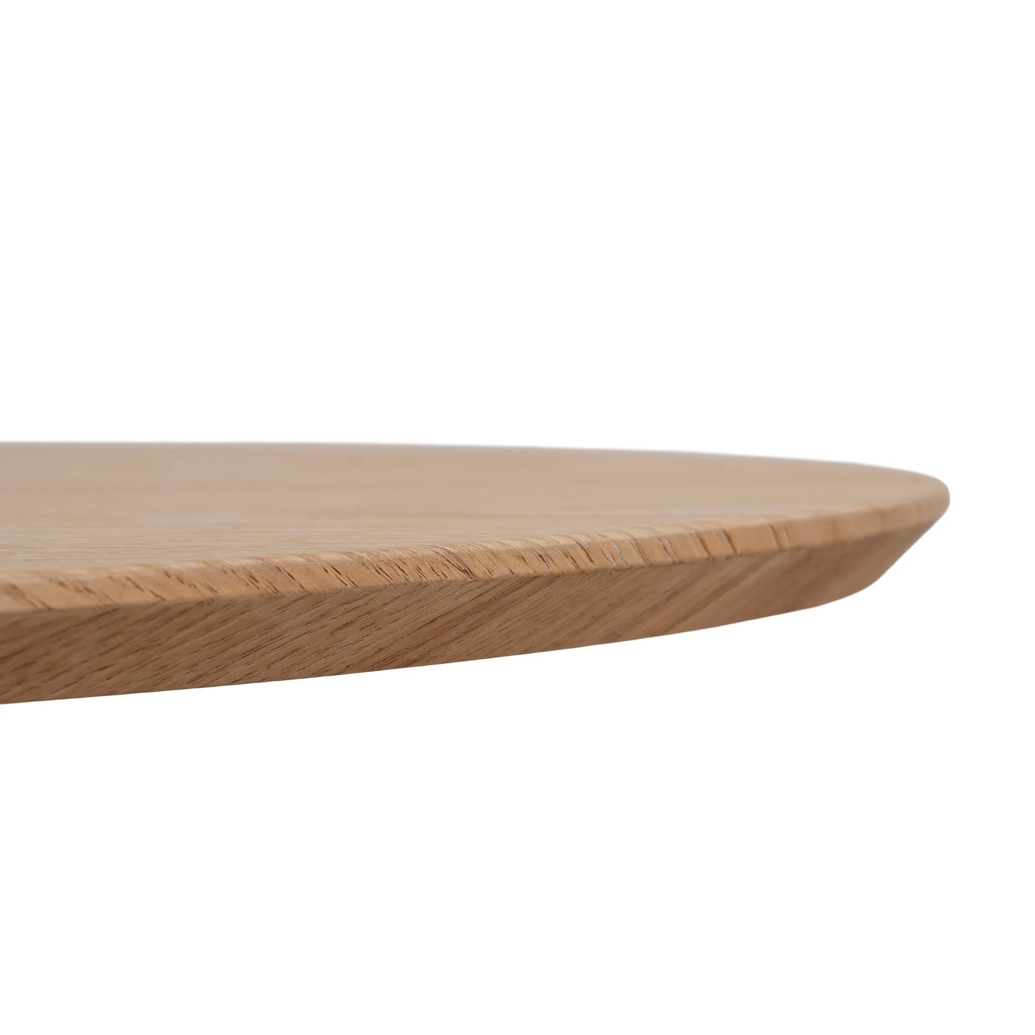 Lomora 117.5cm Coffee Table - Natural Ash Veneer - Black Legs