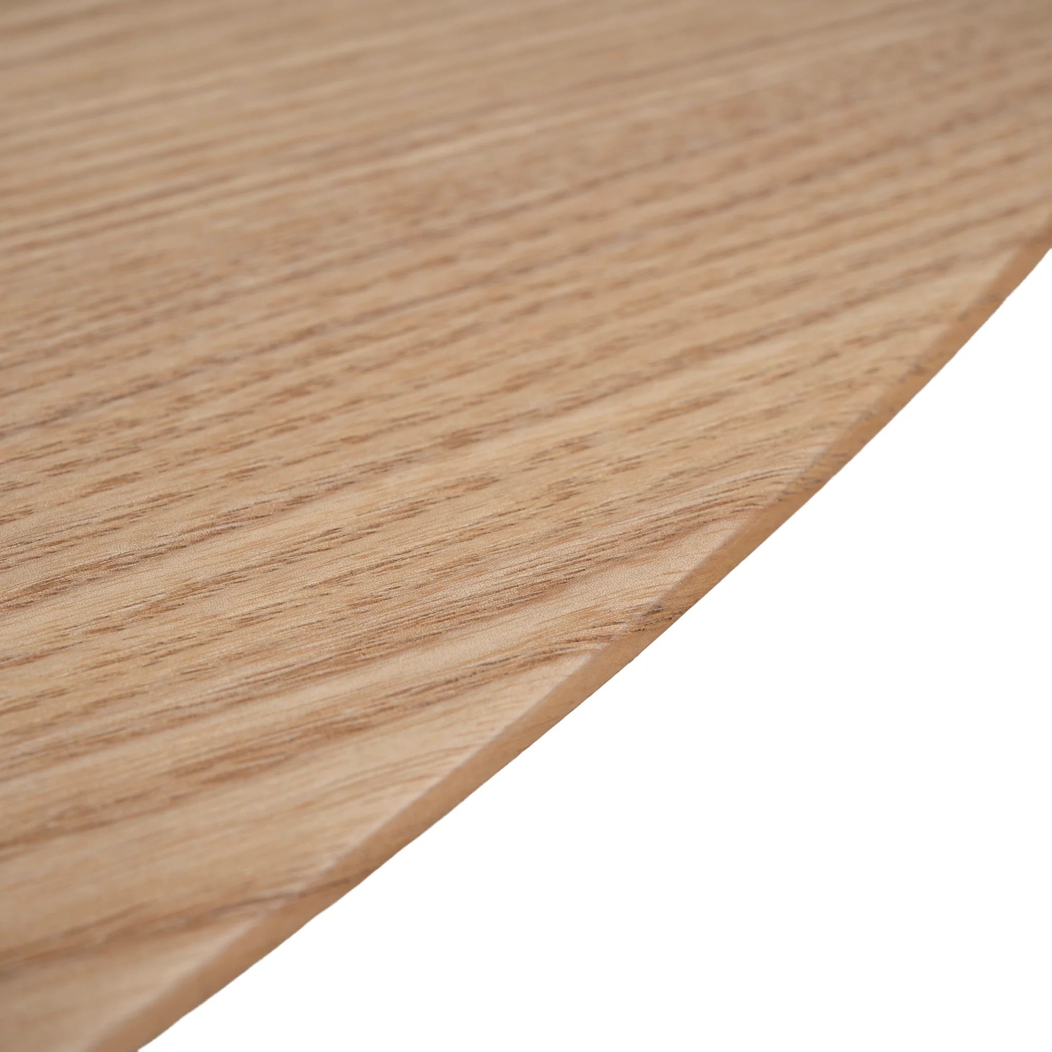Lomora 117.5cm Coffee Table - Natural Ash Veneer - Black Legs
