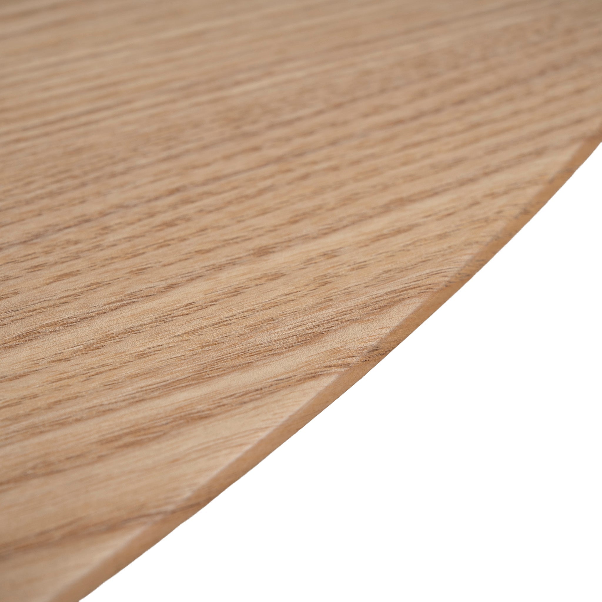 CCF12394-SD 117.5cm Coffee Table - Natural Ash Veneer - Black Legs