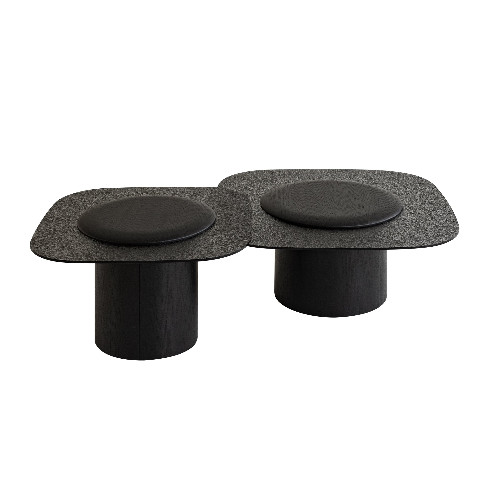 CCF12564-IG Nested Coffee Table - Black
