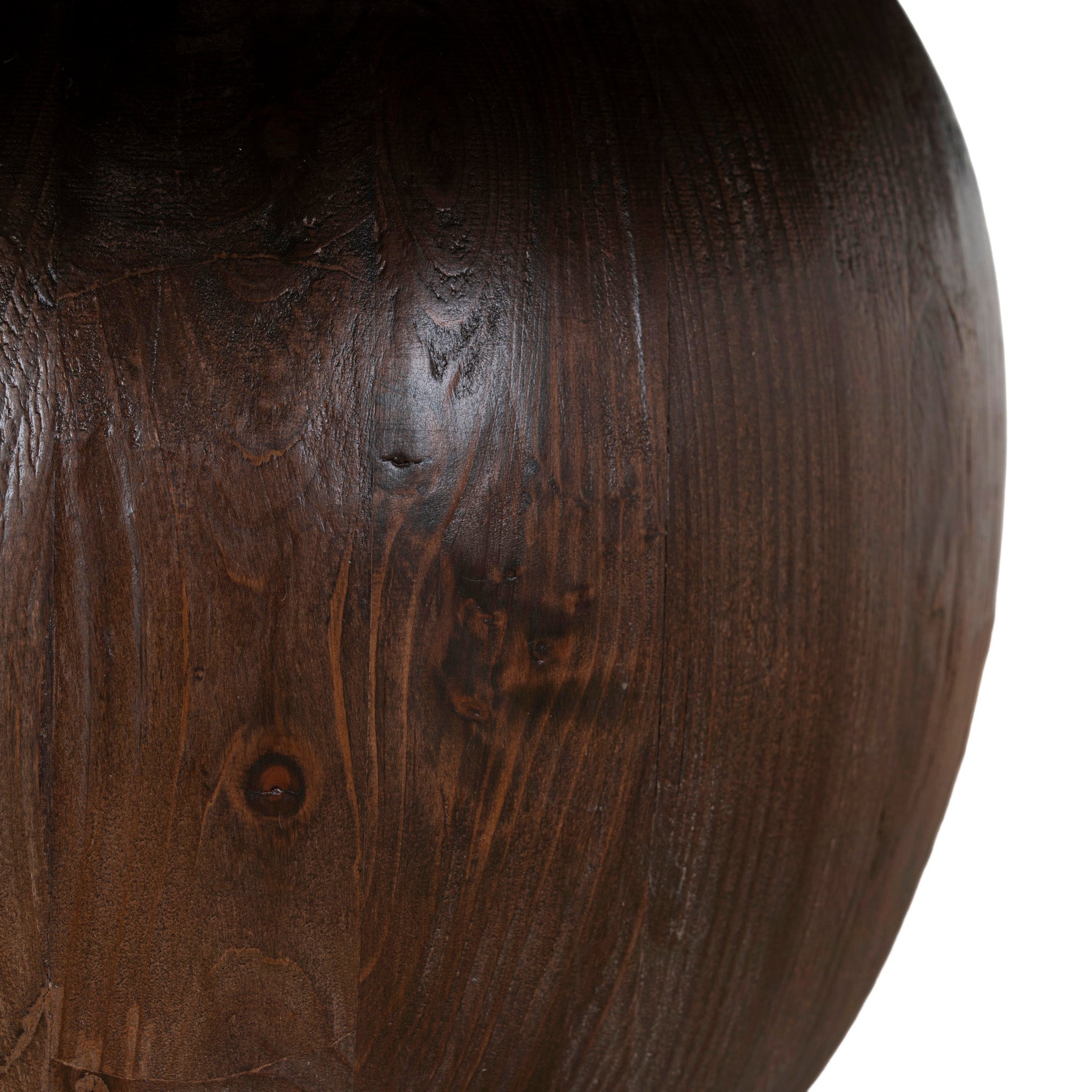 1.3m Elm Coffee Table - Walnut - image 9