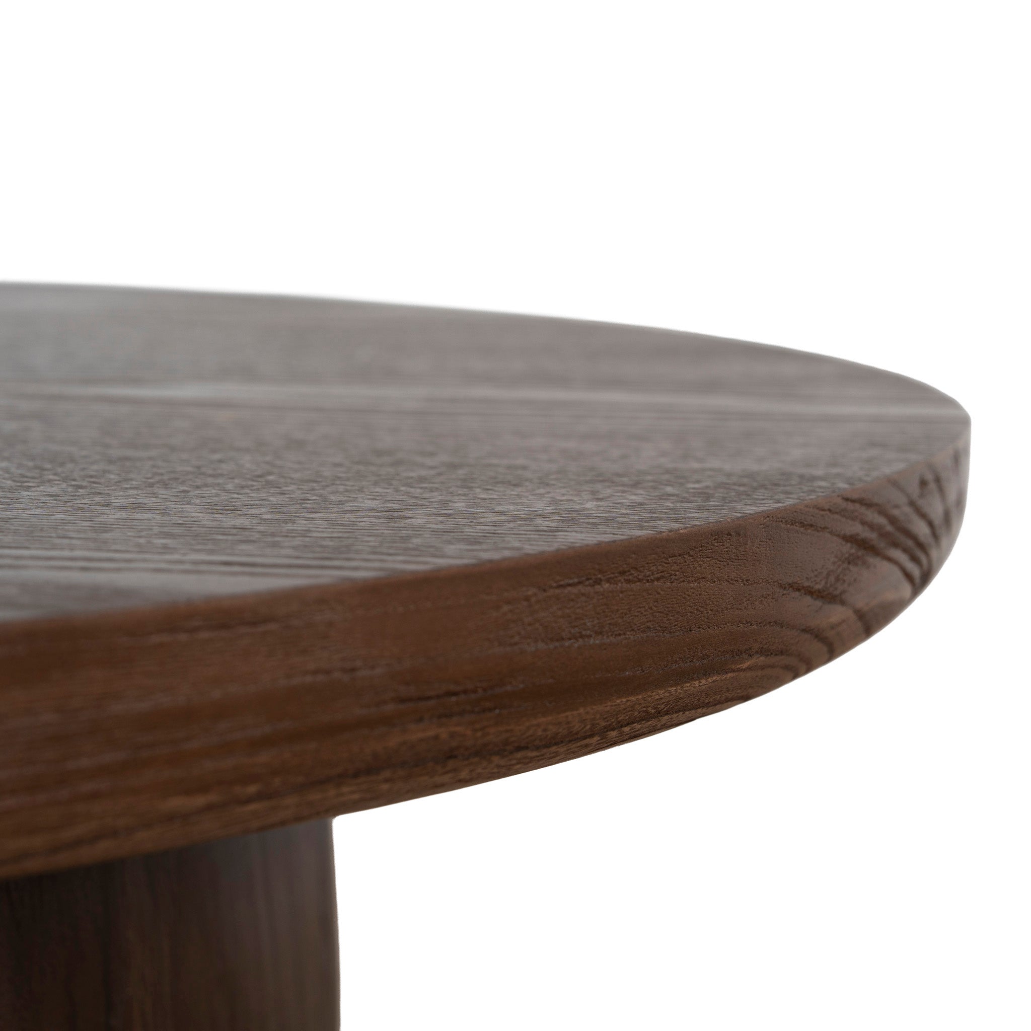 1.3m Elm Coffee Table - Walnut - image 7