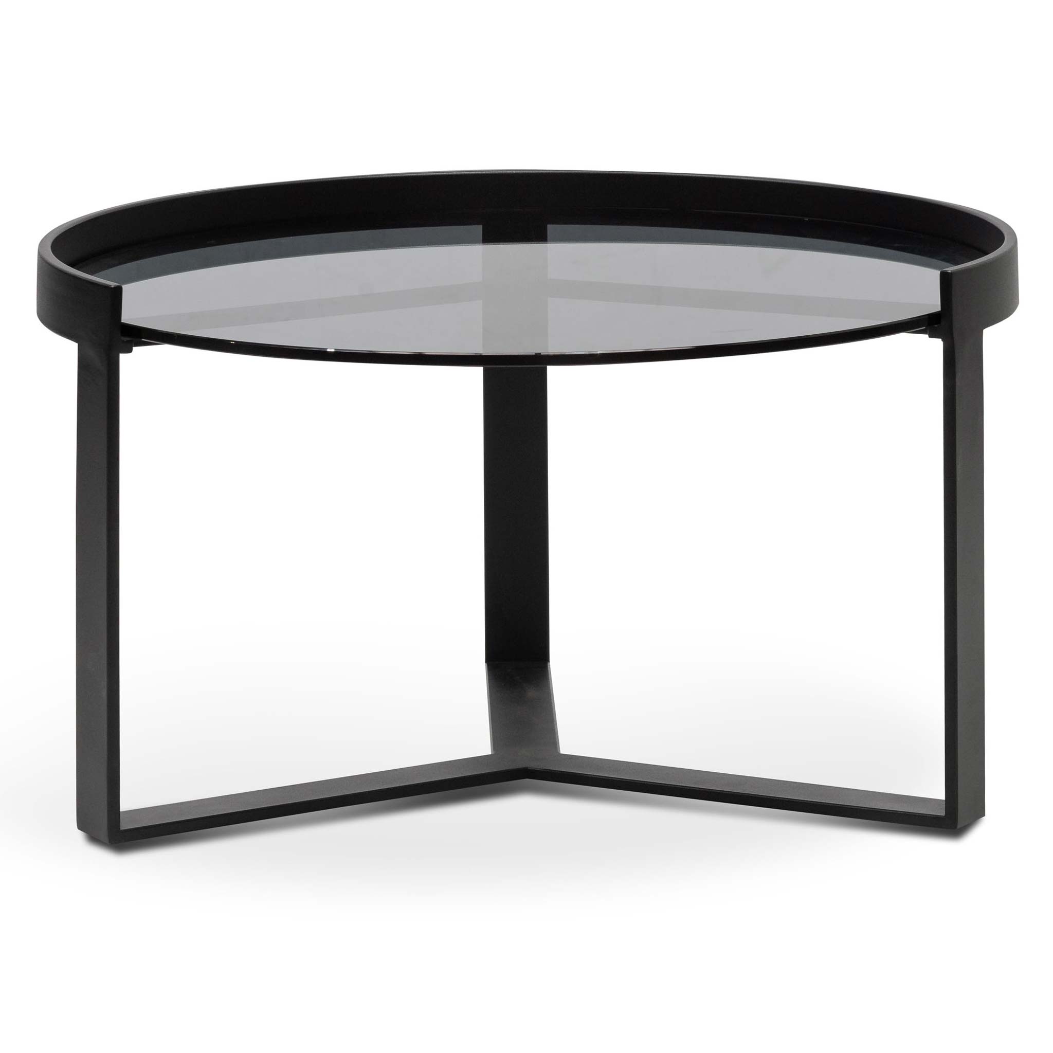 70cm Glass Coffee Table - Medium - image 2