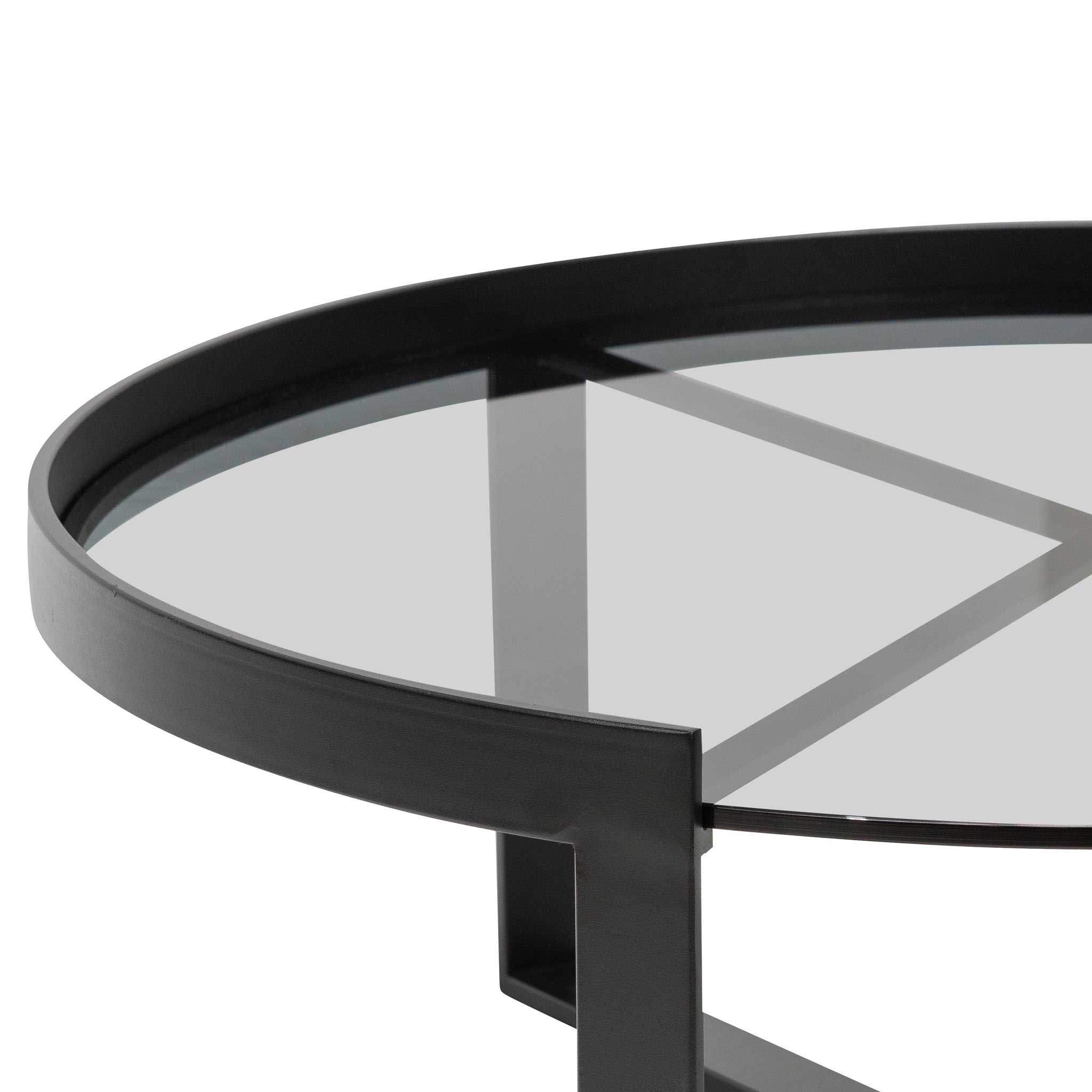 70cm Glass Coffee Table - Medium - image 4