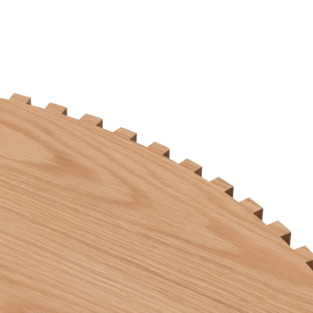 CCF6860-CN Oak Round Coffee Table - Natural