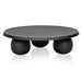 100cm Elm Ball Coffee Table - Full Black - image 2
