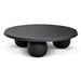 100cm Elm Ball Coffee Table - Full Black - image 4