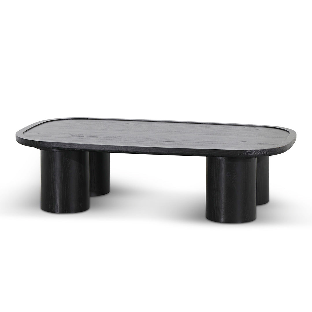 1.4m Coffee Table - Full Black
