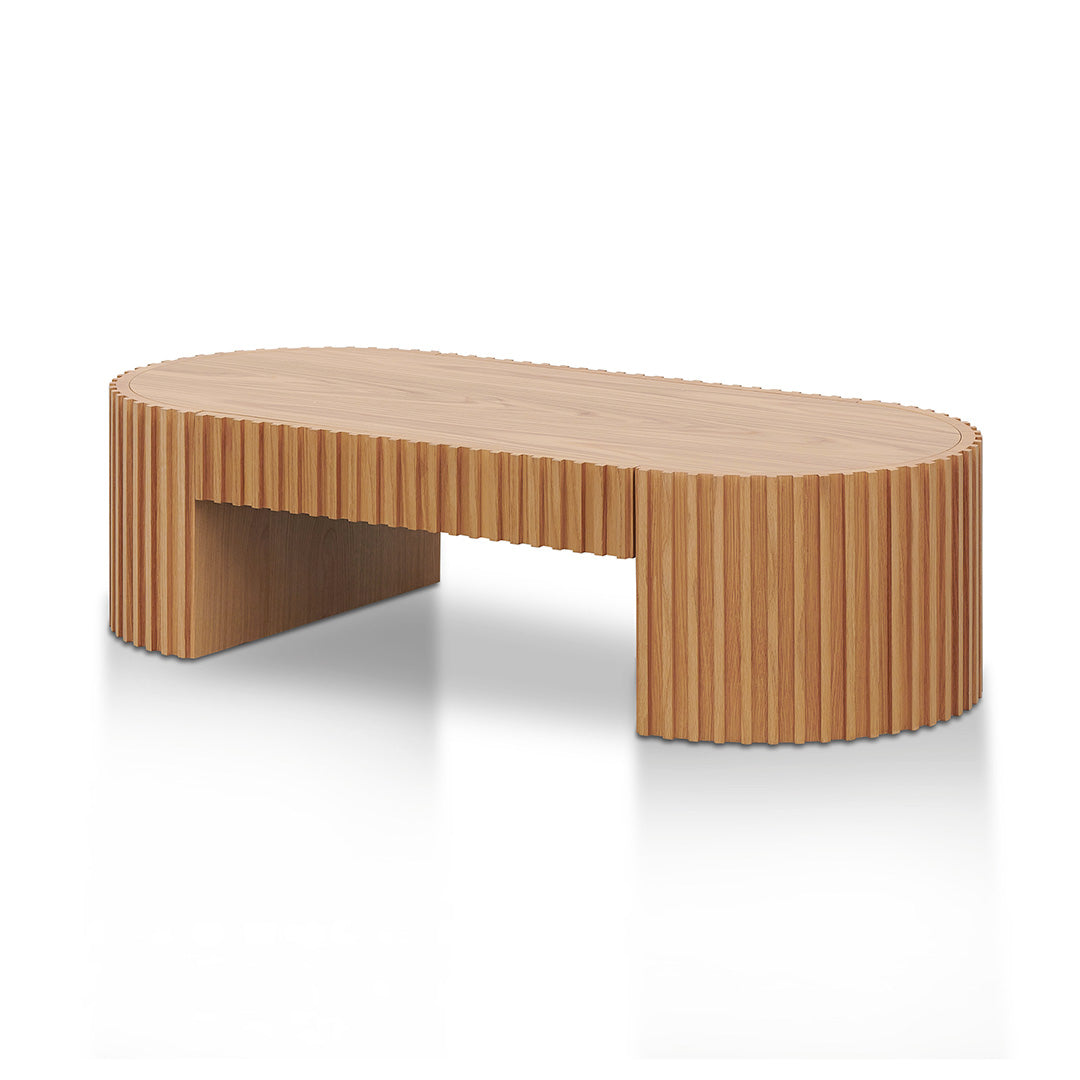 1.3m Coffee Table - Natural Oak - Maggie