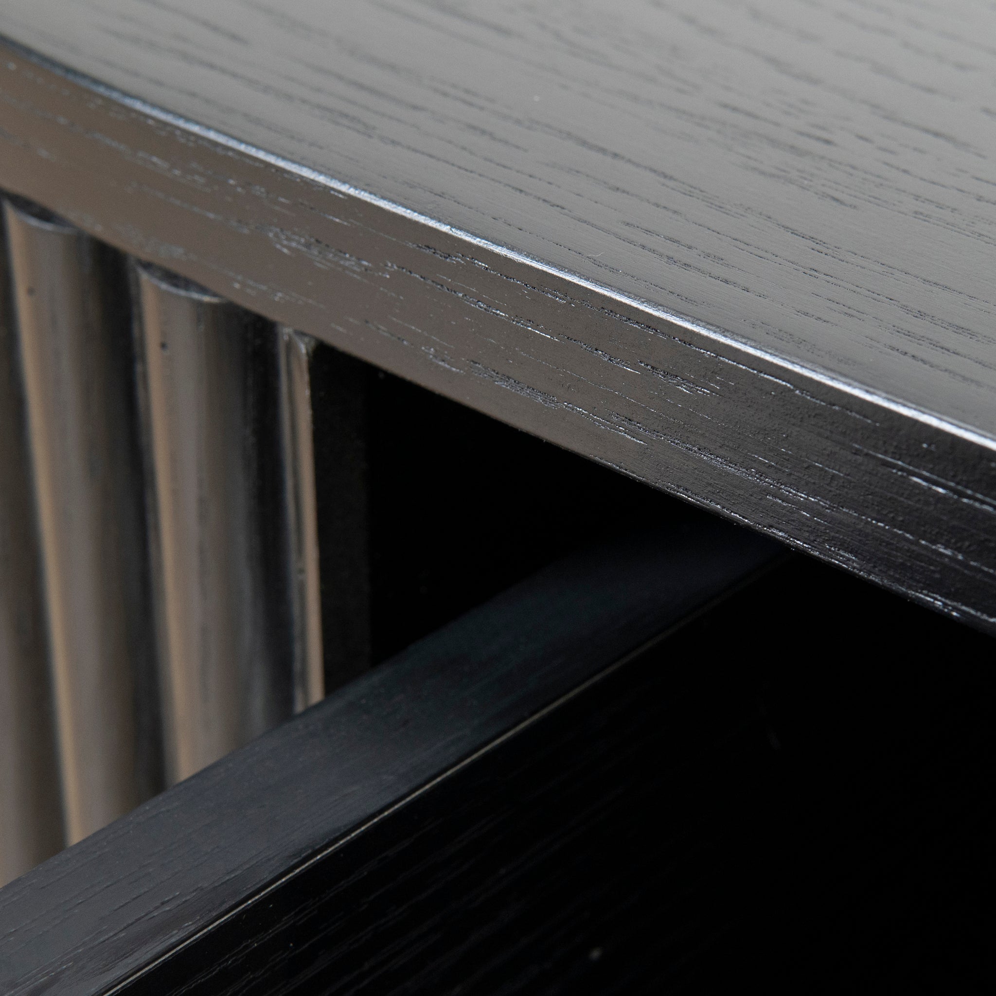 CCF8626-KD 1.2m Coffee Table - Full Black