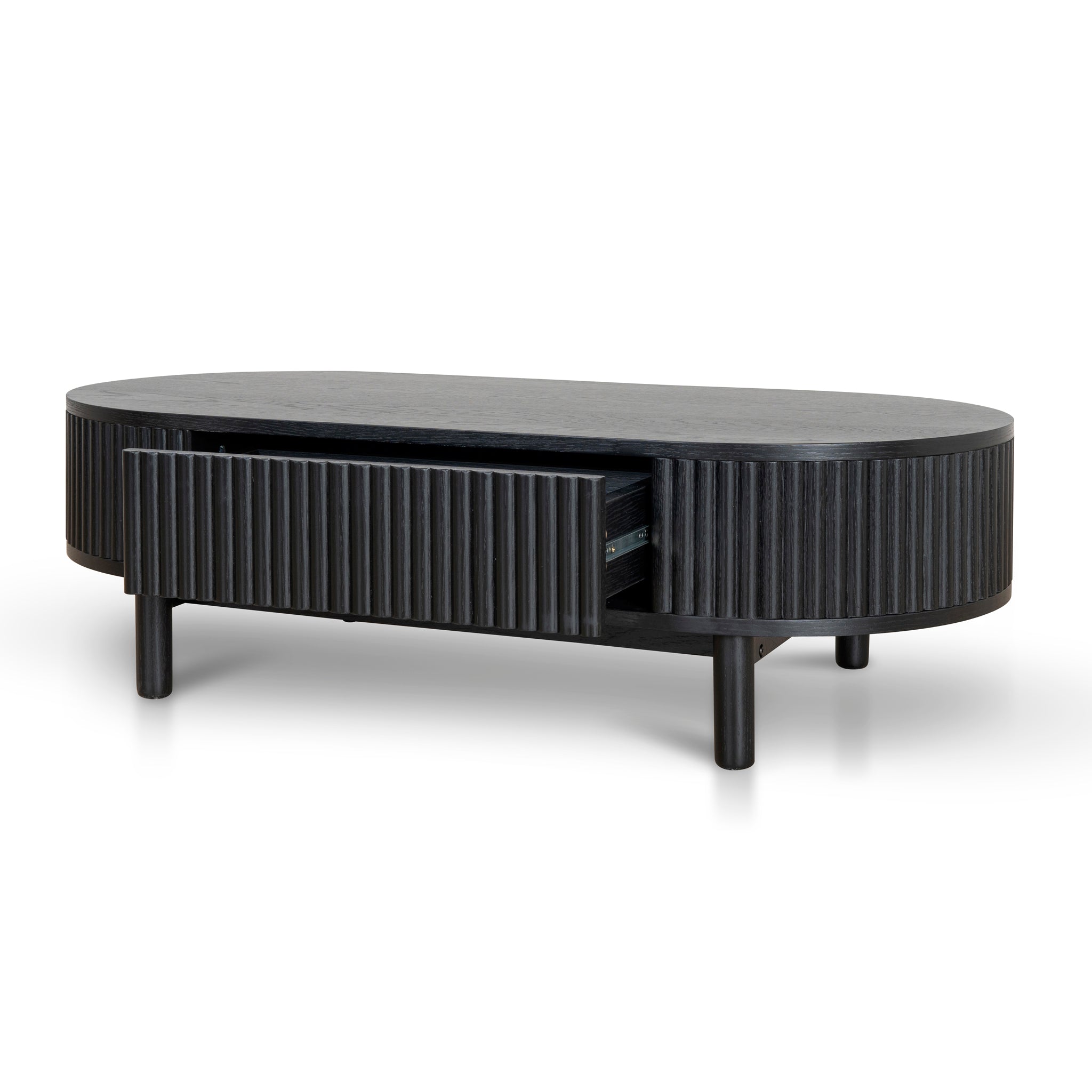 1.2m Coffee Table - Full Black - image 3