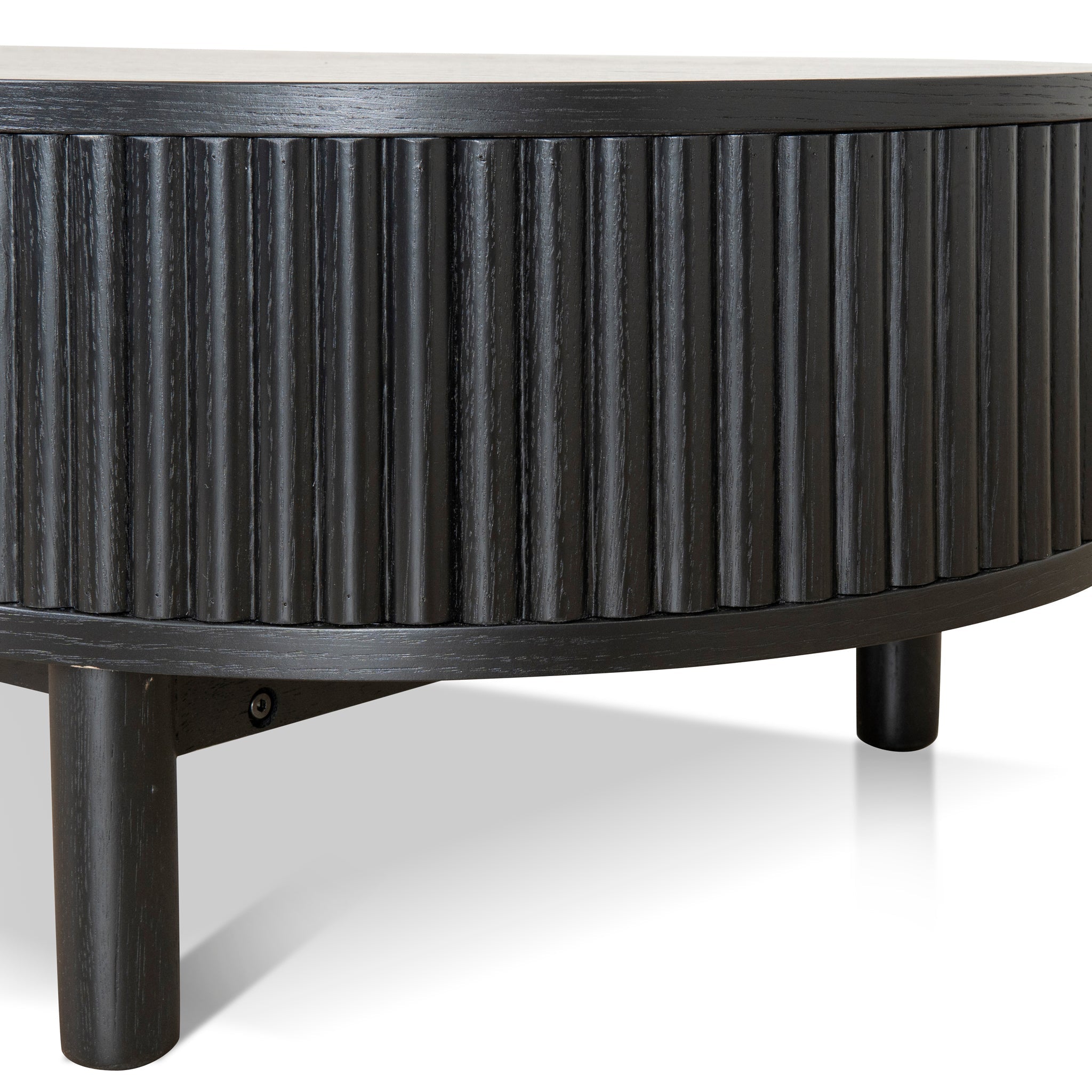 1.2m Coffee Table - Full Black - image 9