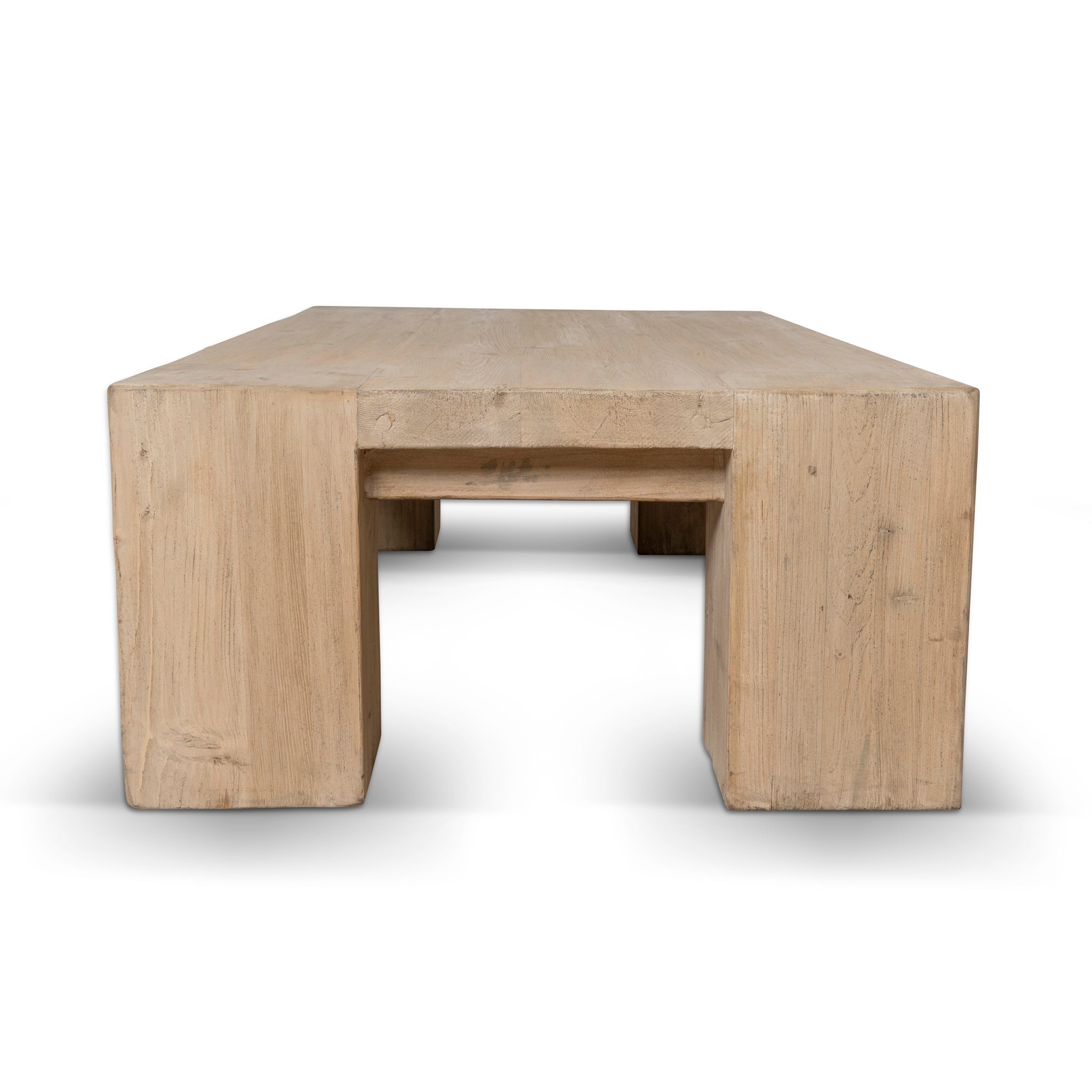 1.3m Elm Coffee Table - Natural - Mirka