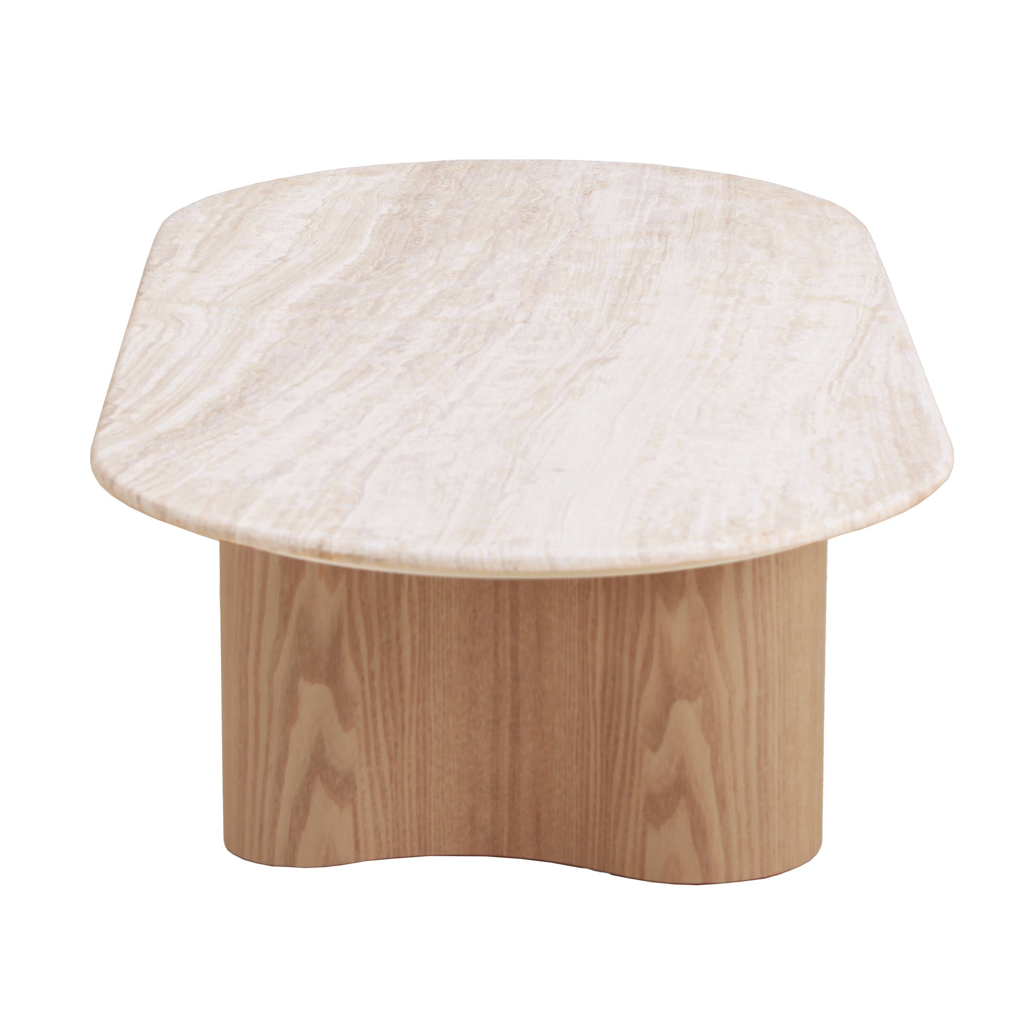 CCF8933-DW 1.5m Travertine Top Coffee Table - Natural