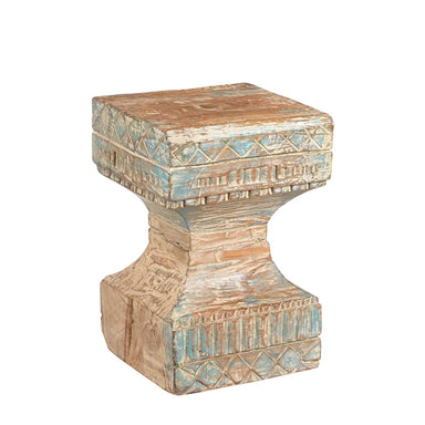 Candra Teak Stepped Low Table - Natural