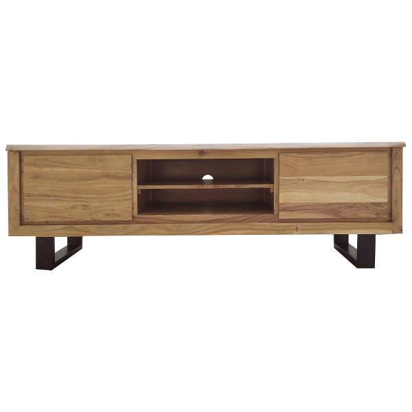 Appleton Acacia Wood & Metal TV Entertainment Unit