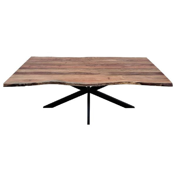 Appleton Acacia Wood & Metal Dining Table - 240cm
