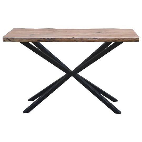 Appleton Acacia Wood & Metal Console Table
