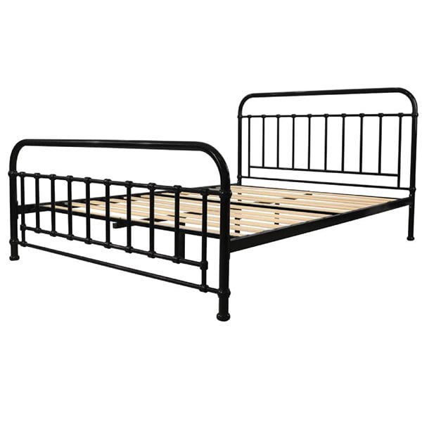 Corringle Queen Metal Bed - Black