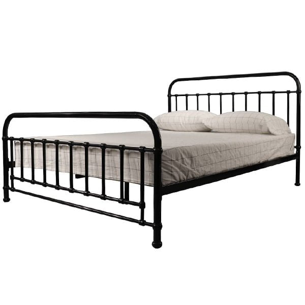Corringle Queen Metal Bed - Black