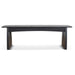 1.4m Elm Dining Bench - Full Black - image 2