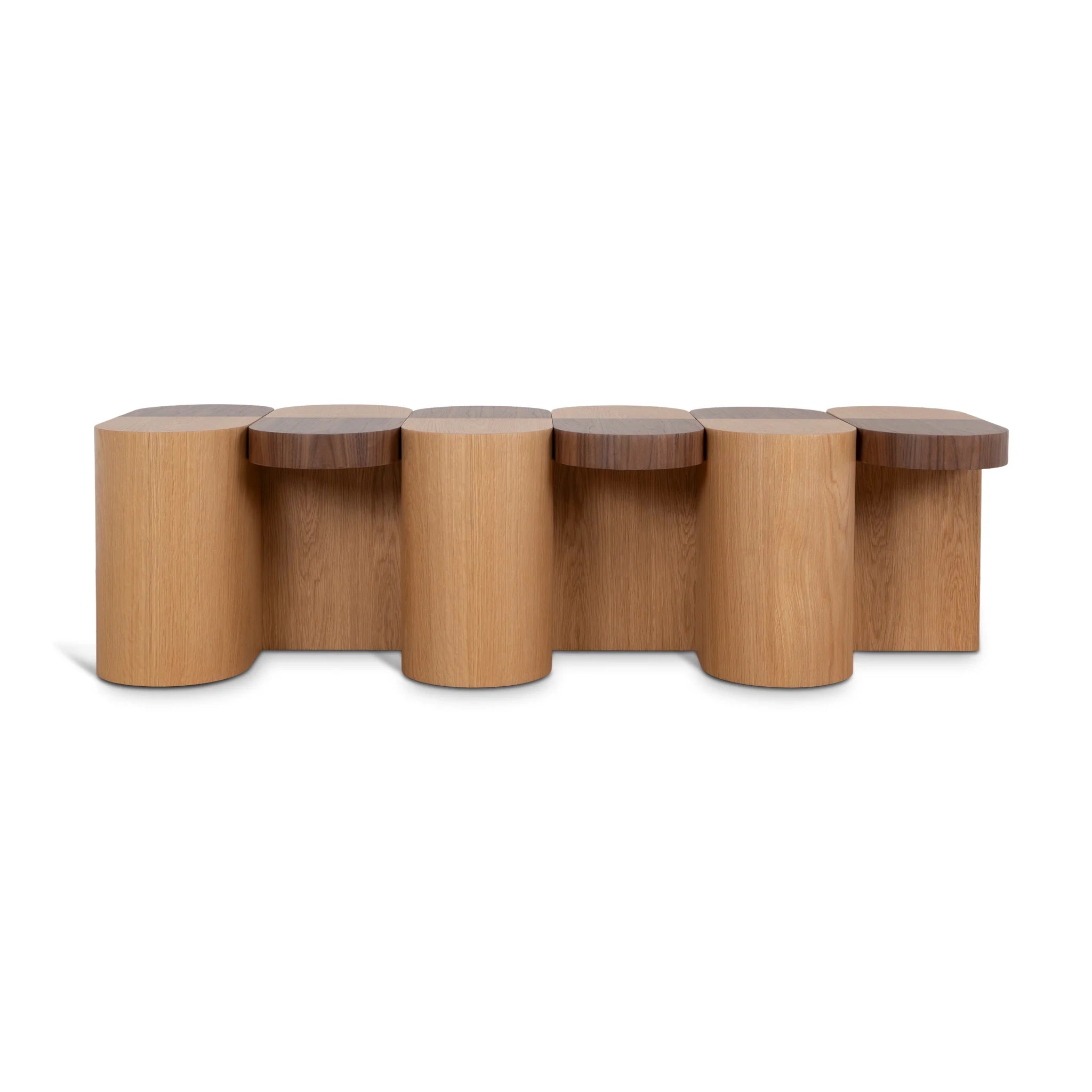 Showcasing Dapelo 1.68m Dining Bench - Two Tone Natural DB12115-CN Bench by Calibre Furniturs