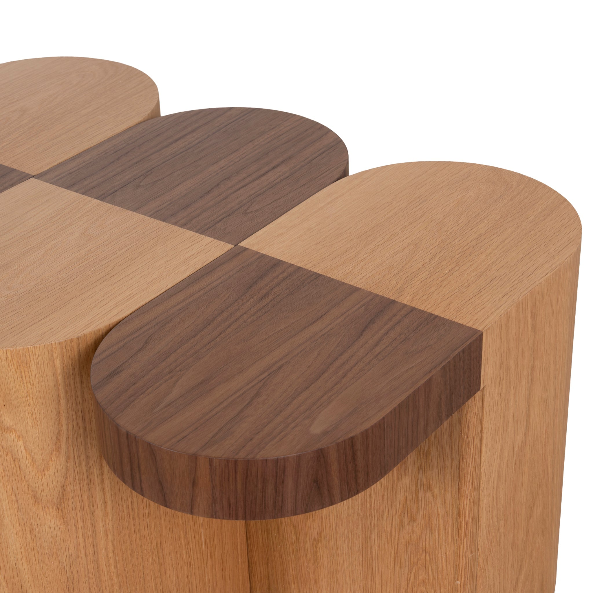 1.68m Dining Bench - Two Tone Natural - image 7
