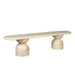 Showcasing Celimora 2m Indoor Bench - Light Travertine Look DB12288-CO Bench by Calibre Furniturs