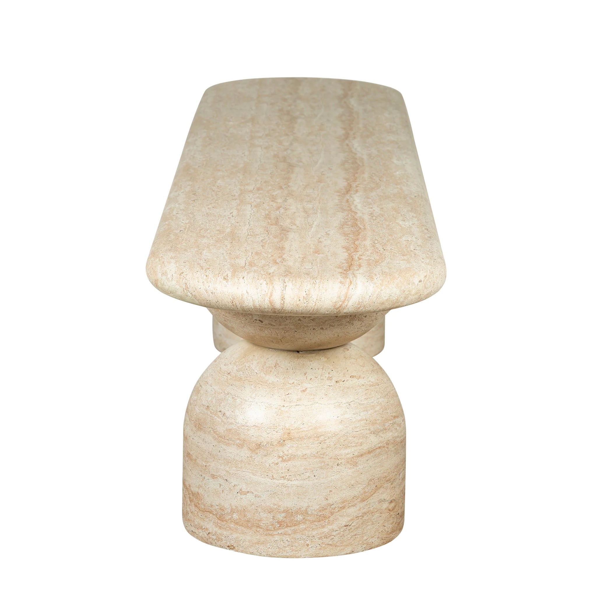 Celimora 2m Indoor Bench - Light Travertine Look