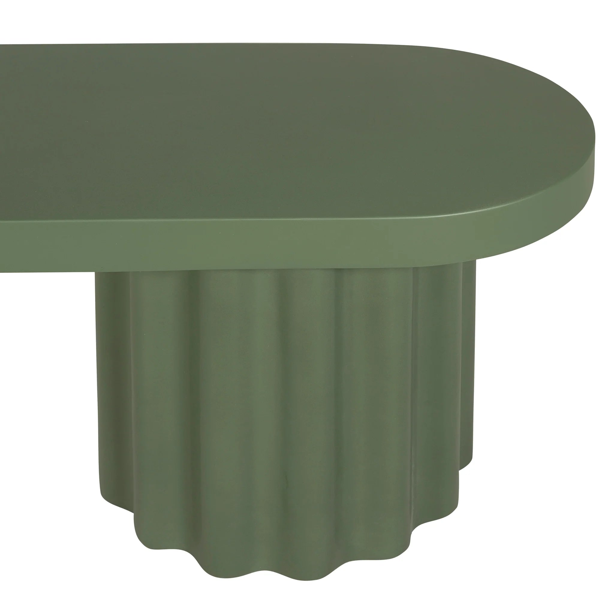 Sitasora 2.1m Concrete Bench - Green