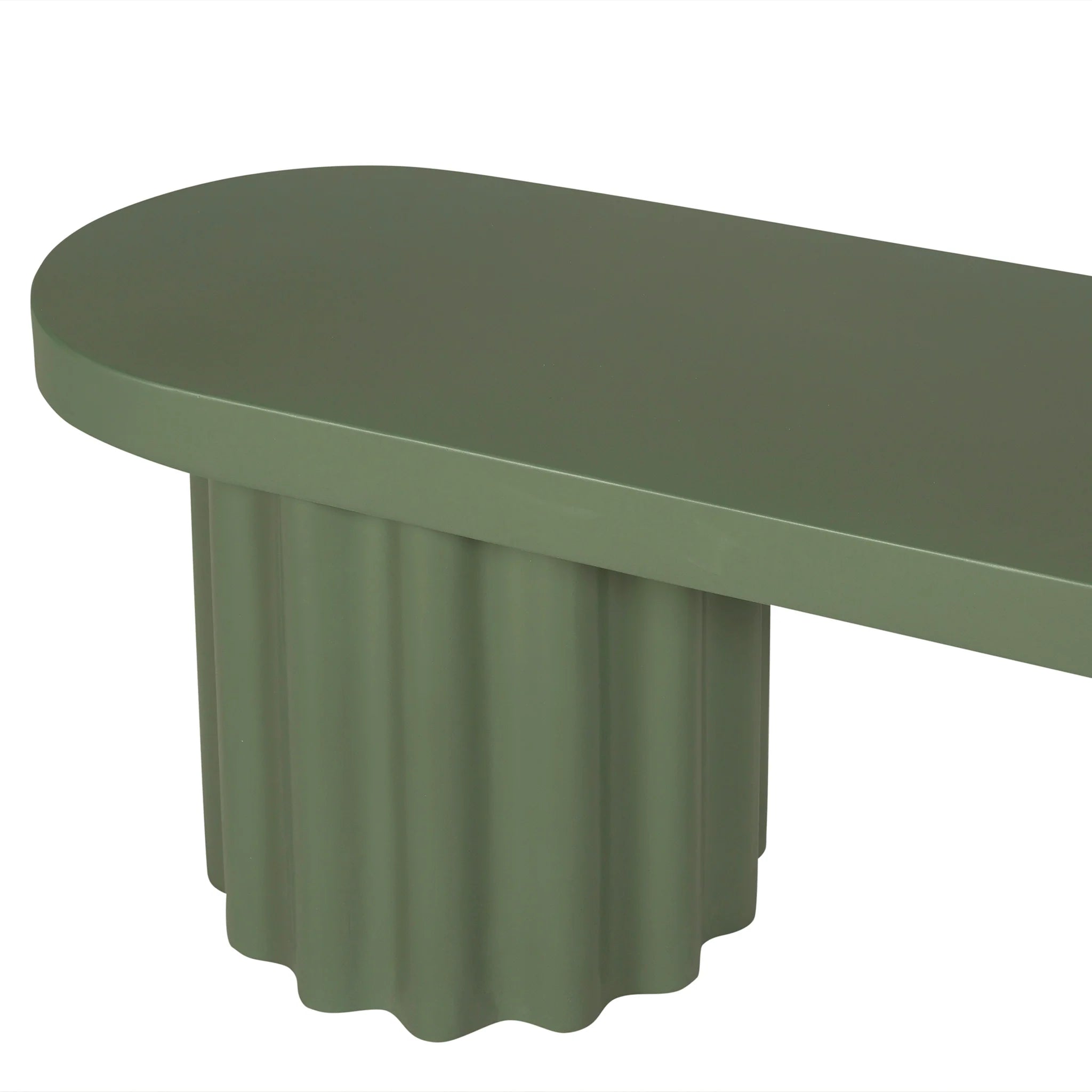 Sitasora 2.1m Concrete Bench - Green